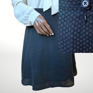 90's Vintage Classic Ann Taylor 100% Silk Skirt